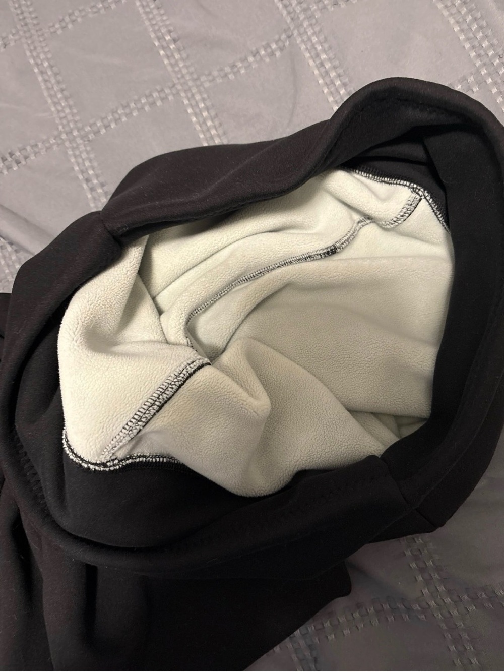 Thick warm fleeced leggings - Picture 2 of 3